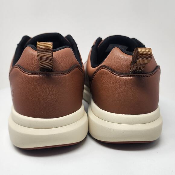 Fitville BriskWalk Oxford Walking Shoe Men 12.5Wide Brown with Cream Sole main image 8